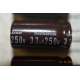 20 Pz Condensatore Elettrolitico 33uF 250 Volt 105° Radiale 13X22 mm Nichicon