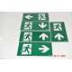 Schneider OVA EXIWAY SMARTEXIT Pittogrammi Alto Basso DX SX