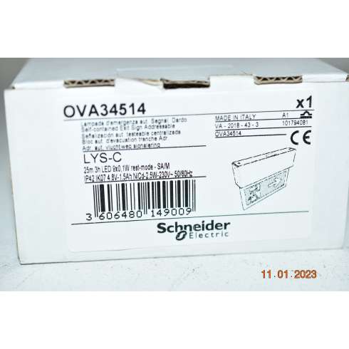 Schneider OVA38550 CLICK SIGNAL LED Ip40 Standard Permanente SA