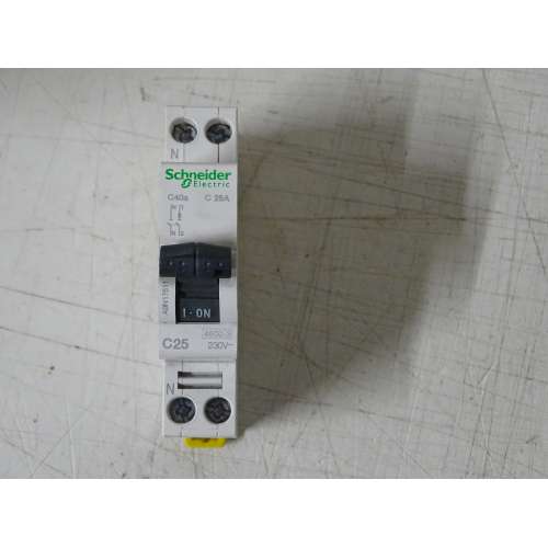 A9N17511 Interruttore magnetotermico C40a 1P+N C 25A 4500A