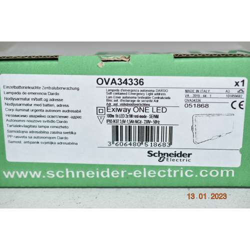 Schneider OVA38550 CLICK SIGNAL LED Ip40 Standard Permanente SA