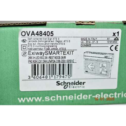 Lampada di Emergenza Schneider Ova 48604