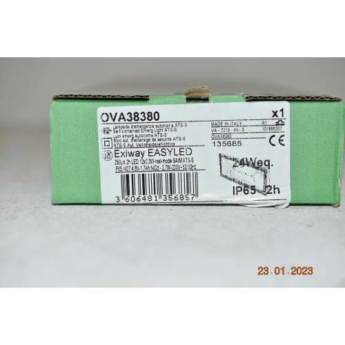 Lampada di Emergenza Schneider OVA38380 Exiway EASYLED  IP 65 250 Lm  SA/M
