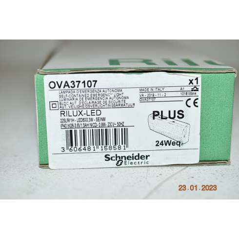 Lampada di Emergenza OVA 37108 Rilux Led SE/M225 Lm  Led 8x0.3 Watt