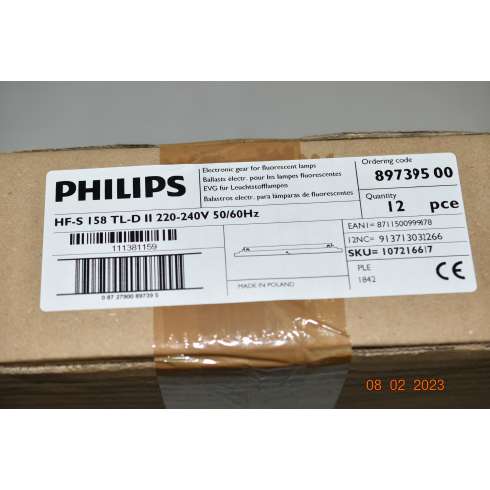 PHILIPS HF-S-158 TL-D-II 12 Pezzi HF-Selectalume Alimentatore per lampade fluorescenti