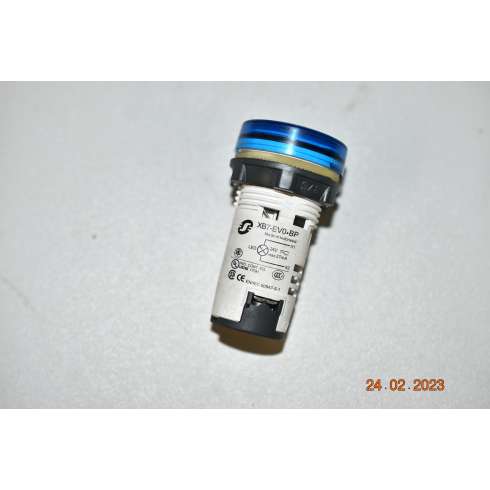 Schneider Harmony XB7EVO3BP Spia monolitica Verde Led integrato 22mm 24 Volt DC/AC