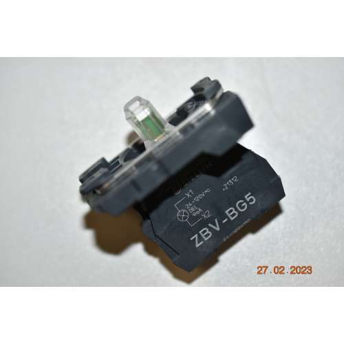 Schneider ZB5AVBG5 Harmony Corpo con lampada spia a Led giallo 24-120 V DC AC
