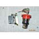 Schneider XB4BS142 Pulsante arresto Testa a Fungo 40mm Rosso Sblocco a chiave 1NC