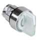 Schneider ZB4BK1313 testa per Selettore illuminato metallo cromato 3 posizioni 45°