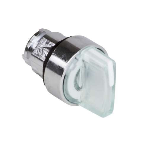 Schneider ZB4BK1313 testa per Selettore illuminato metallo cromato 3 posizioni 45°