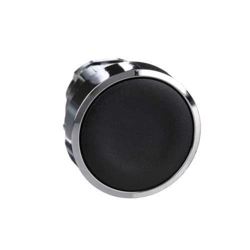 Schneider ZB4BA2  Testa a Pulsante nero Ritorno a molla metallo filo 22mm