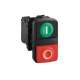 Pulsante Marcia Arresto  XB5 AL73415 Instabile Rosso Verde