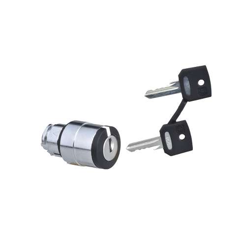 Schneider ZB4G08 testa selettore a chiave 3 Posizioni +-45° ritorno a molla Dx centro
