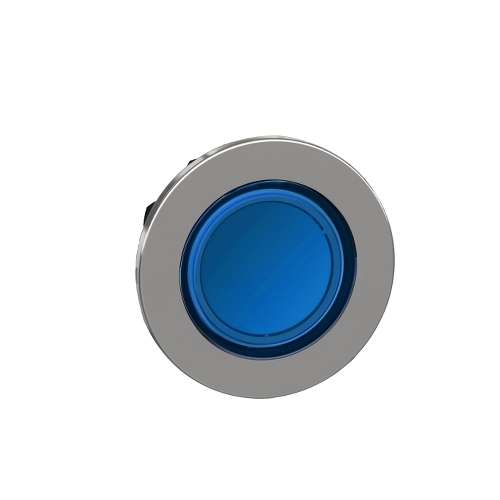 Schneider ZB4FW363 Testa pulsante illuminato ritorno a molla 30mm Blu