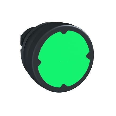 Schneider ZB5AC380 Testa pulsante verde Ritorno a molla 22mm