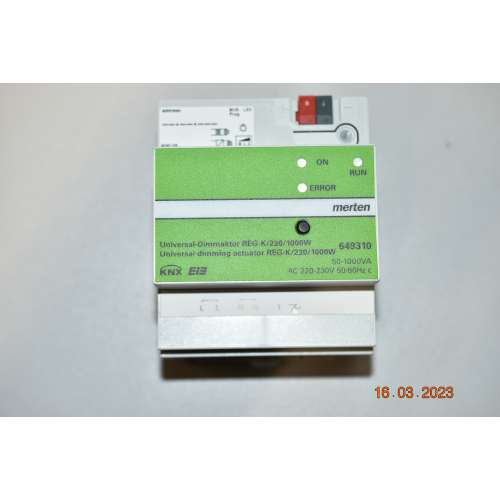 KNX 649310 Merten Dimmer universale REG-K/230/1000 W