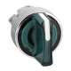 Testa per Selettore Illuminato ZB4BK1233 Verde 22 mm 2 Posizioni fisse