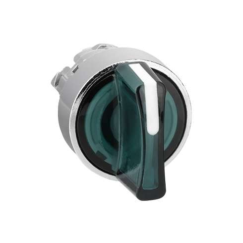 Testa per Selettore Illuminato ZB4BK1233 Verde 22 mm 2 Posizioni fisse
