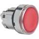 Testa per Pulsante ZB4BK043 Illuminato Rosso a filo metallo 22mm Harmony XB4