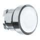 Testa a Pulsante ZB4BA9 Harmony XB4 Metallo Filo Bianco 22mm Ritorno a molla