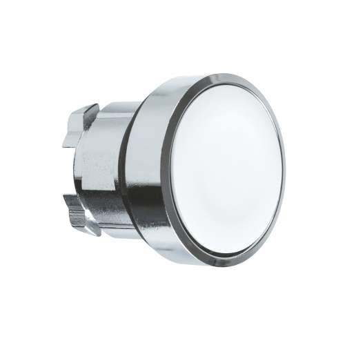 Testa a Pulsante ZB4BA9 Harmony XB4 Metallo Filo Bianco 22mm Ritorno a molla