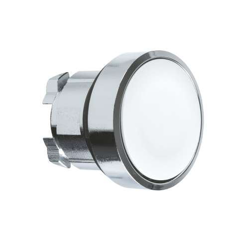 Testa a Pulsante ZB4BA9 Harmony XB4 Metallo Filo Bianco 22mm Ritorno a molla