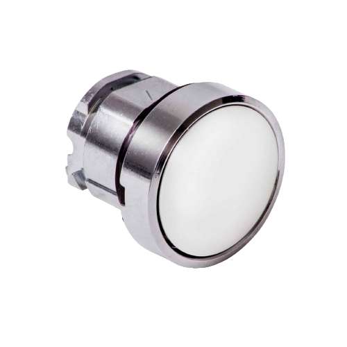 Testa per Pulsante non illuminato ZB4BH01 Bianco Push Push 22mm Harmony XB4