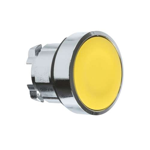 Testa a Pulsante ZB4BA5 Giallo Ritorno a molla Harmony XB4 22mm metallo