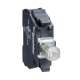 Elemento luminoso ZBV-J5 Led Giallo 12 Volt AC/DC