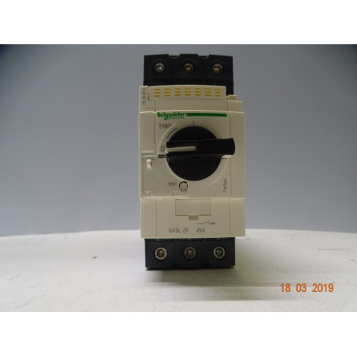  GV3L25 Interruttore Automatico Magnetico GV3L - 25 A - EVERLINK (ARM 6/4)