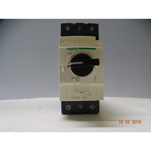  GV3L25 Interruttore Automatico Magnetico GV3L - 25 A - EVERLINK (ARM 6/4)