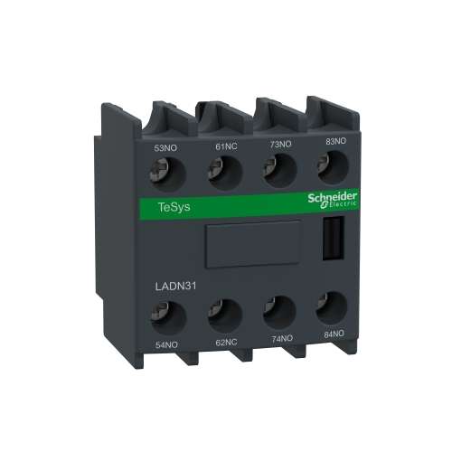 TeSys Control LADN31 Blocco Contatti Ausiliari 3NO+1NC Morsetti a vite