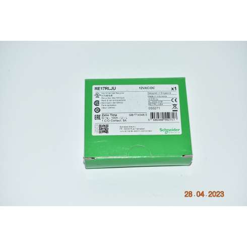 Zelio Time Relè Temporizzato RE17RLJU 12 Volt AD/Dc 1S..100 H 1NC/NO