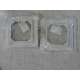 MTN488160 Cornice M-Plan II, 1 posto, da incasso, alluminio 2 pezzi