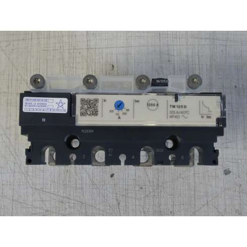 LV430451 Sganciatore - TMD - 125 A - 4 poli 4d Schneider