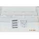 Lampada d'emergenza Schneider OVA39580 Rilux-T% 1500LM/1H Led 39X0,3 SE/NM IP65