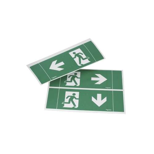Schneider OVA53129 Accessorio Segnalazione  4 Pittogrammi SX+DX+BS+AL