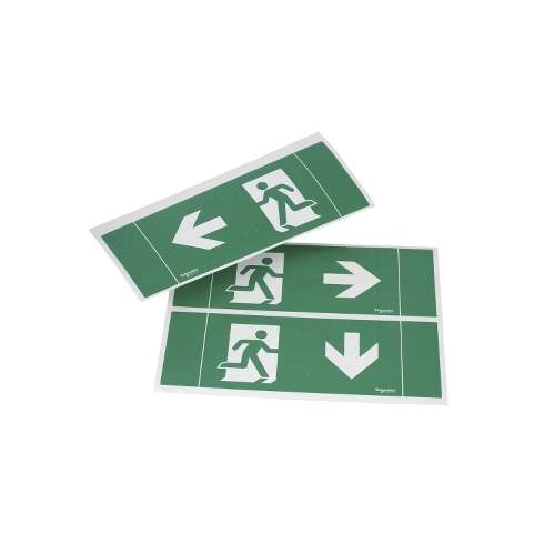 Schneider OVA53129 Accessorio Segnalazione  4 Pittogrammi SX+DX+BS+AL