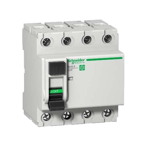 Schneider M9R81440 Interruttore Differenziale GFP 4P 40 A 26mA A-Si type 480Y/277V