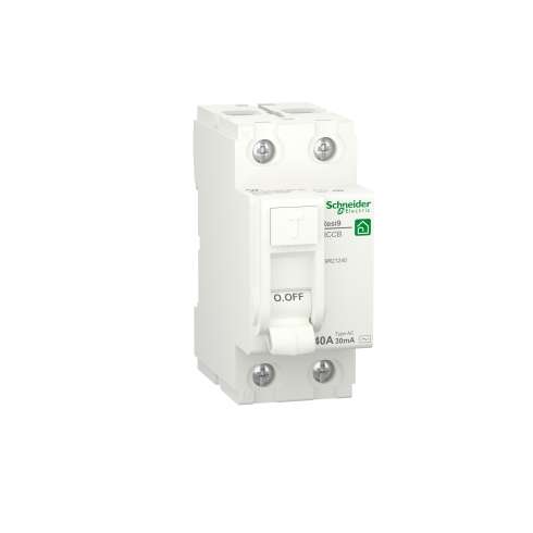 Schneider Interruttore Differenziale R9R21240 Resi9 2P 40Amp 30mA  Tipo AC