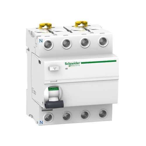 Schneider Interruttore Differenziale A9R16463 iID 4P 63A 500mA Tipo AC