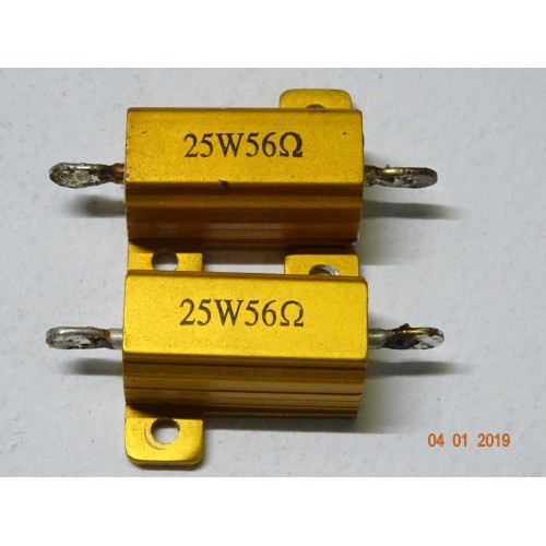 RESISTENZA CORAZZATA 56 OHM 25 WATT