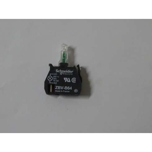 Elemento di contatto ZBV-B64 Led Blu 24 Volt DC/AC