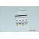 Schneider  A9F85463 Interruttore magnetotermico iC60H 4P D 63A 10000A