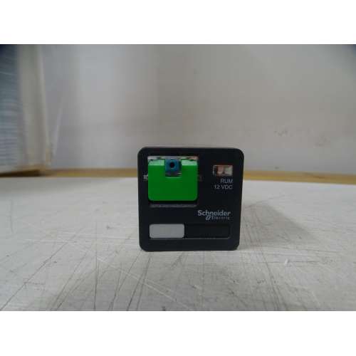 RUMC21JD Relè a Innesto Universale 10A 2CO Pulsante Test Bloccabile 12 VCC