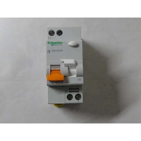 16932 Interruttore Magnetotermico Differenziale 1P+N-C10-30mA Tipo A