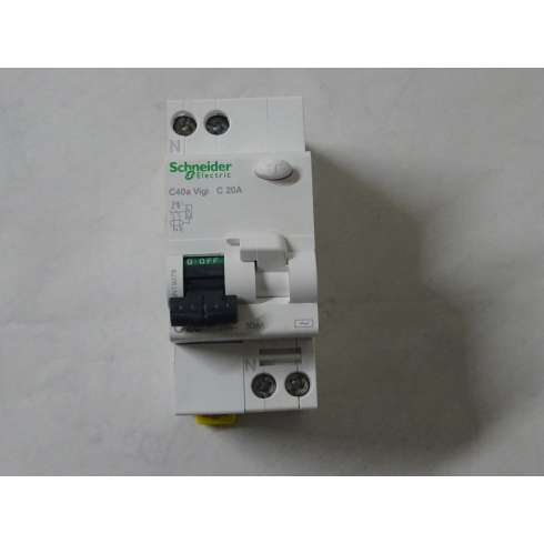 A9N19278 Interruttore magnetotermico diff. 1P+N C 20A 30mA Tipo AC