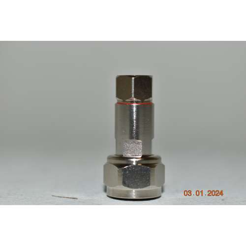3 PEZZI CONNETTORE COASSIALE N MASCHIO PER CAVO CELLFLEX NM-6 1/4" 50 ohm