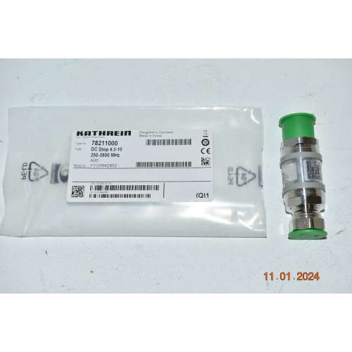 KATHREIN DC Stop 4.3-10 250-3800 Mhz  Type 78211000