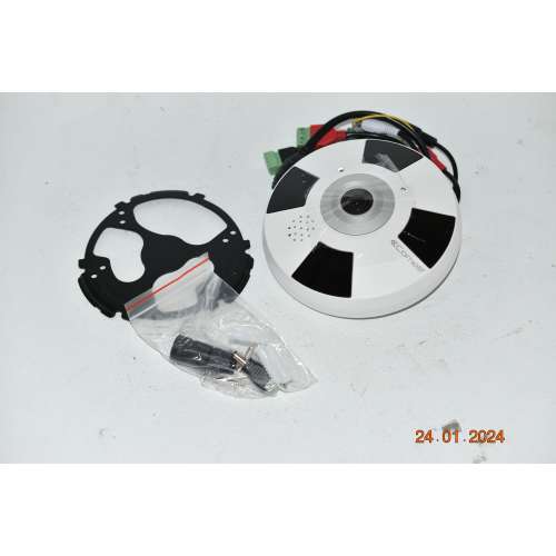 IPFE073A Comelit  telecamera IP FISHEYE 360° IPEYAE 4K POE Day&Night Risoluzione 12MP@15ips